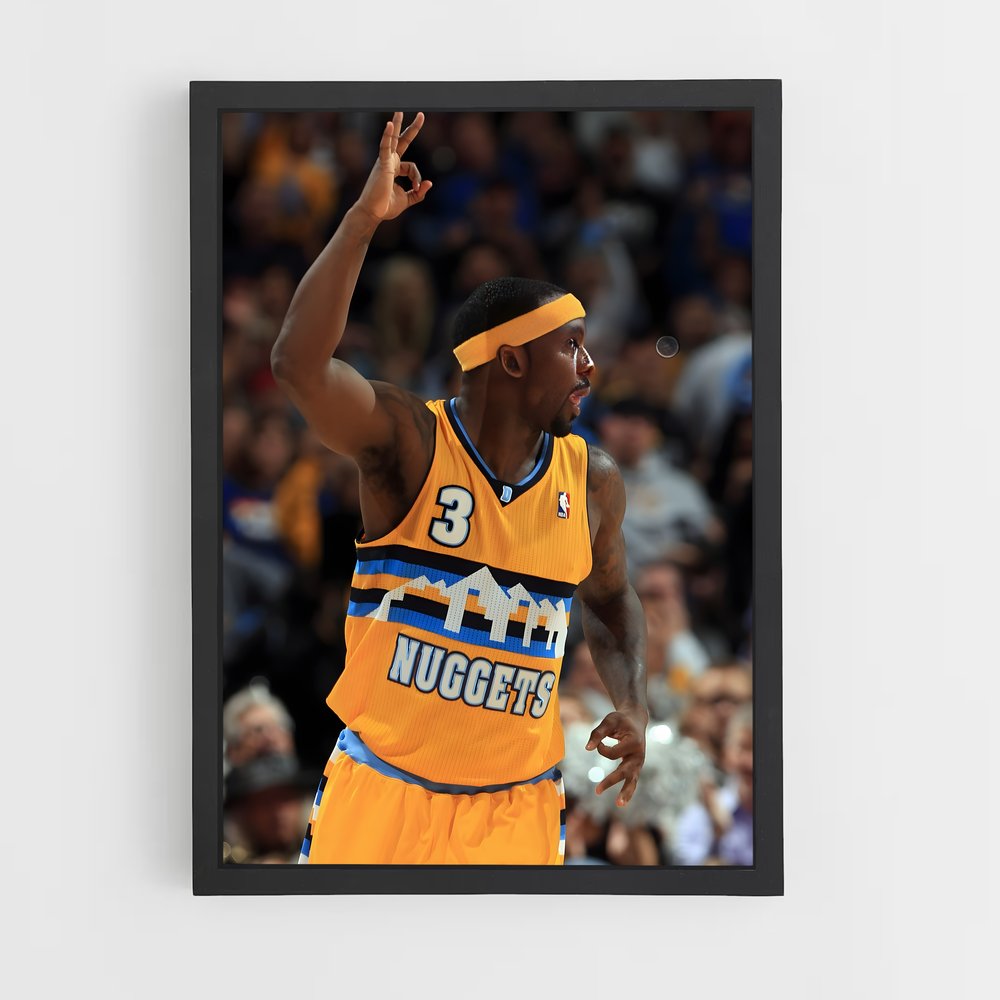 Poster Le Dunk Céleste – affiche Basketball (vue 2)